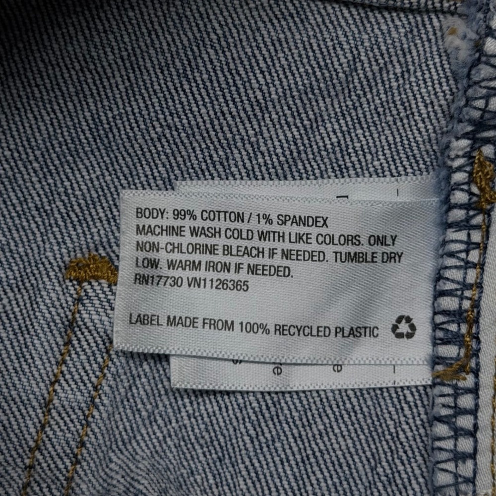 Universal Thread Vintage Straight Jeans Womens 8R Medium Wash High Rise - Picture 4 of 10
